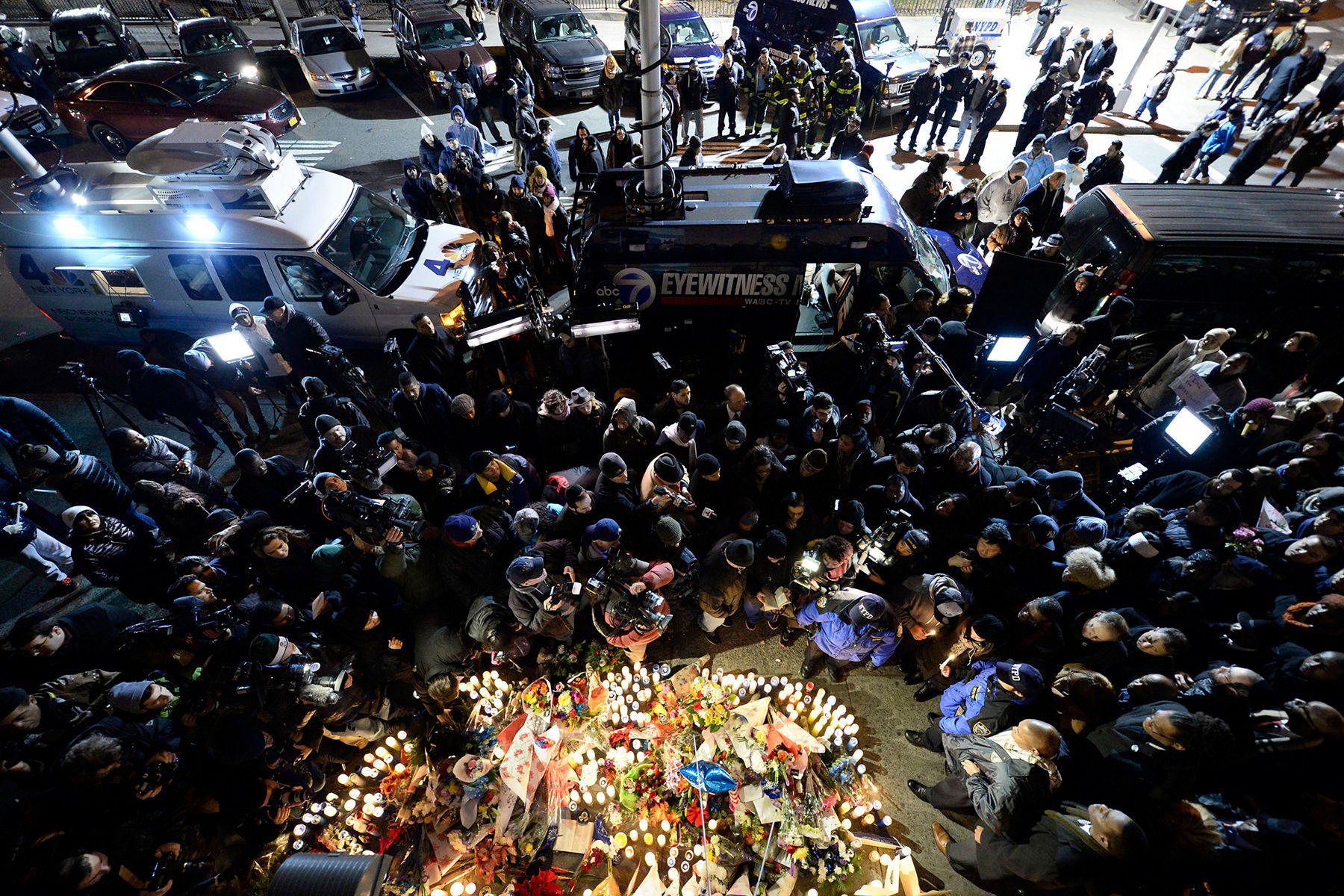 TWO NYPD police officers shot and killed in Brooklyn