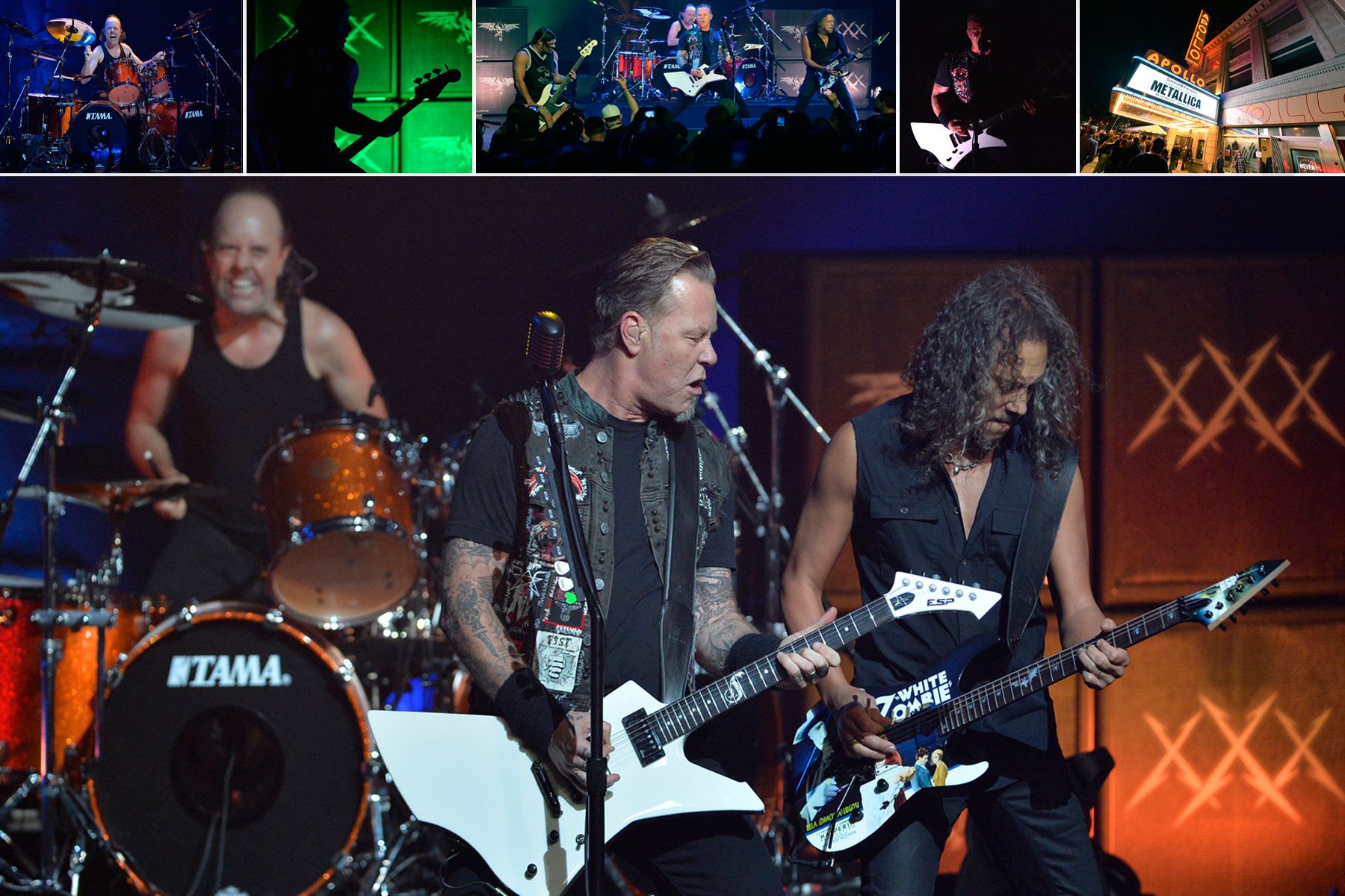 METALLICA Live at the Apollo.