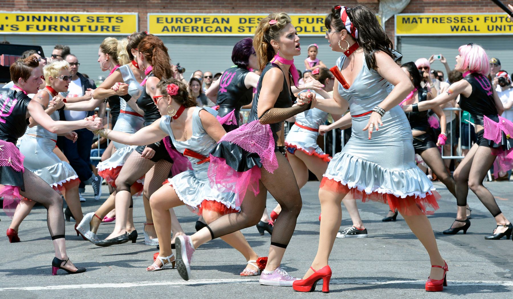 MERMAID PARADE in CONEY ISLAND, BROOKLYN NYC.