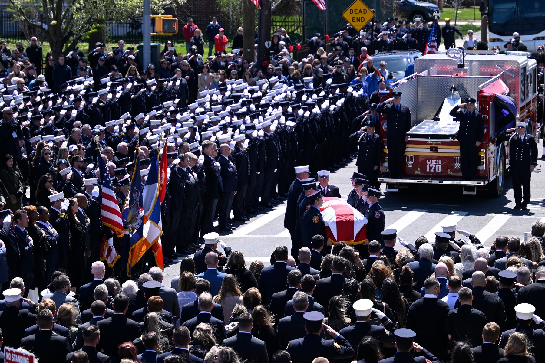 Funeral for FDNY Timothy KLEIN