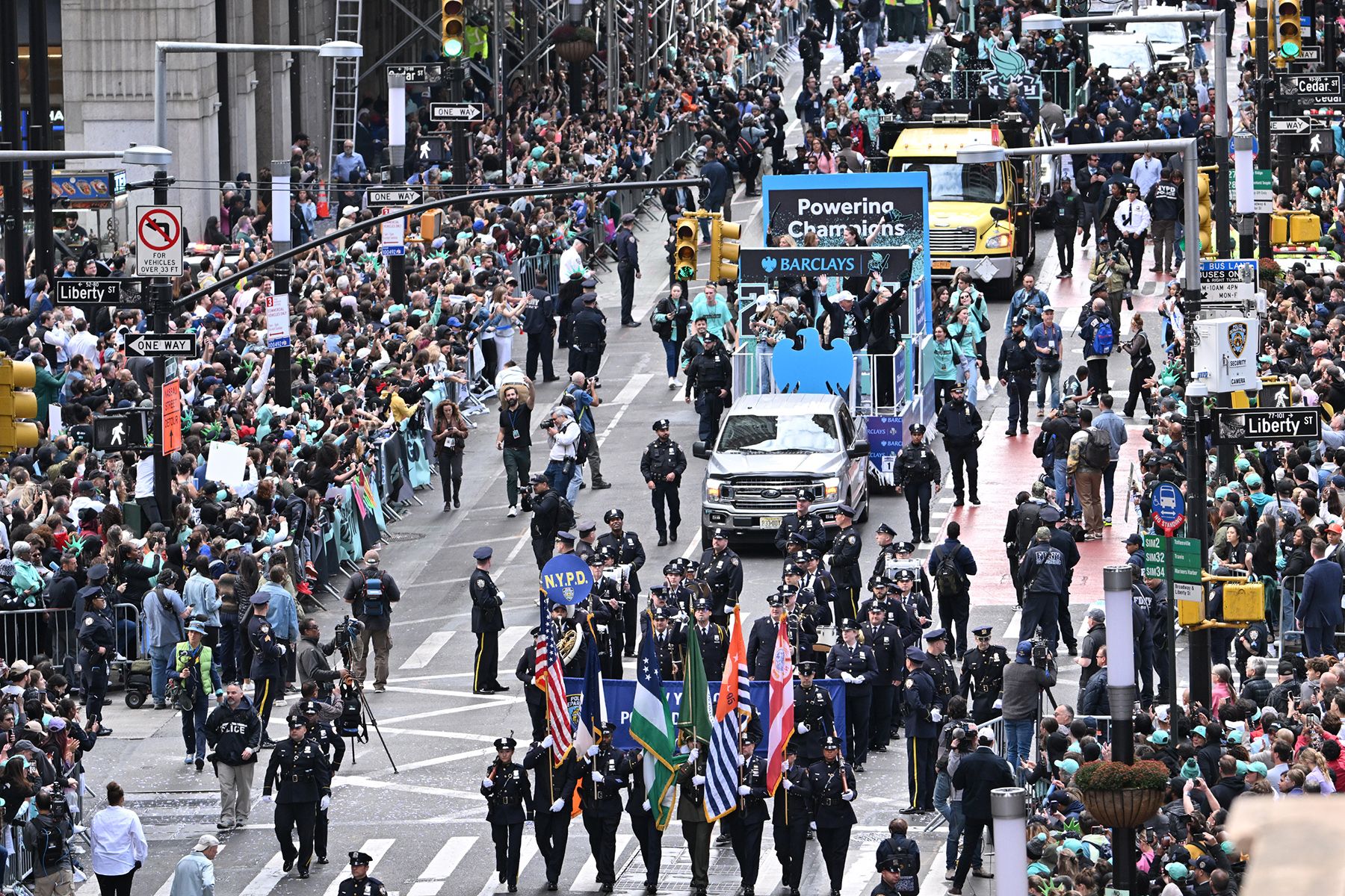 NY Liberty Ticker Tape Parade 2024