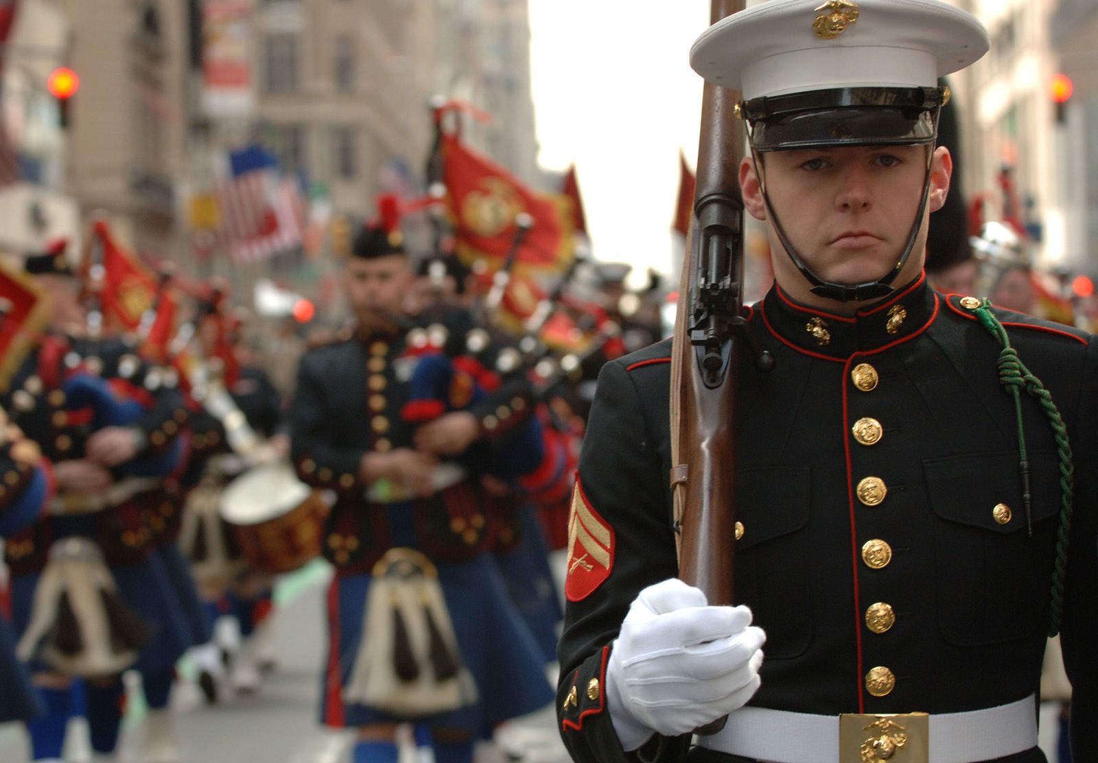 ST. PATRICK's DAY PARADE.