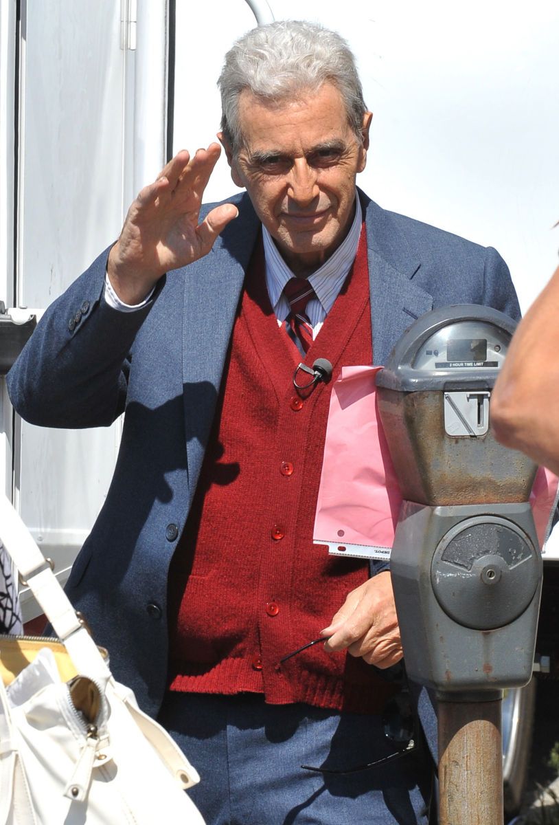 AL PACINO filming contraversial HBO film DR. KEVORKIAN