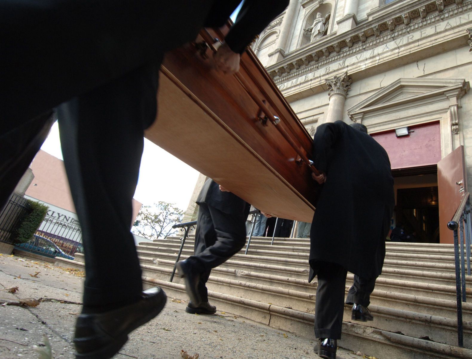 Funeral for Monica Lozada Rivadineira.