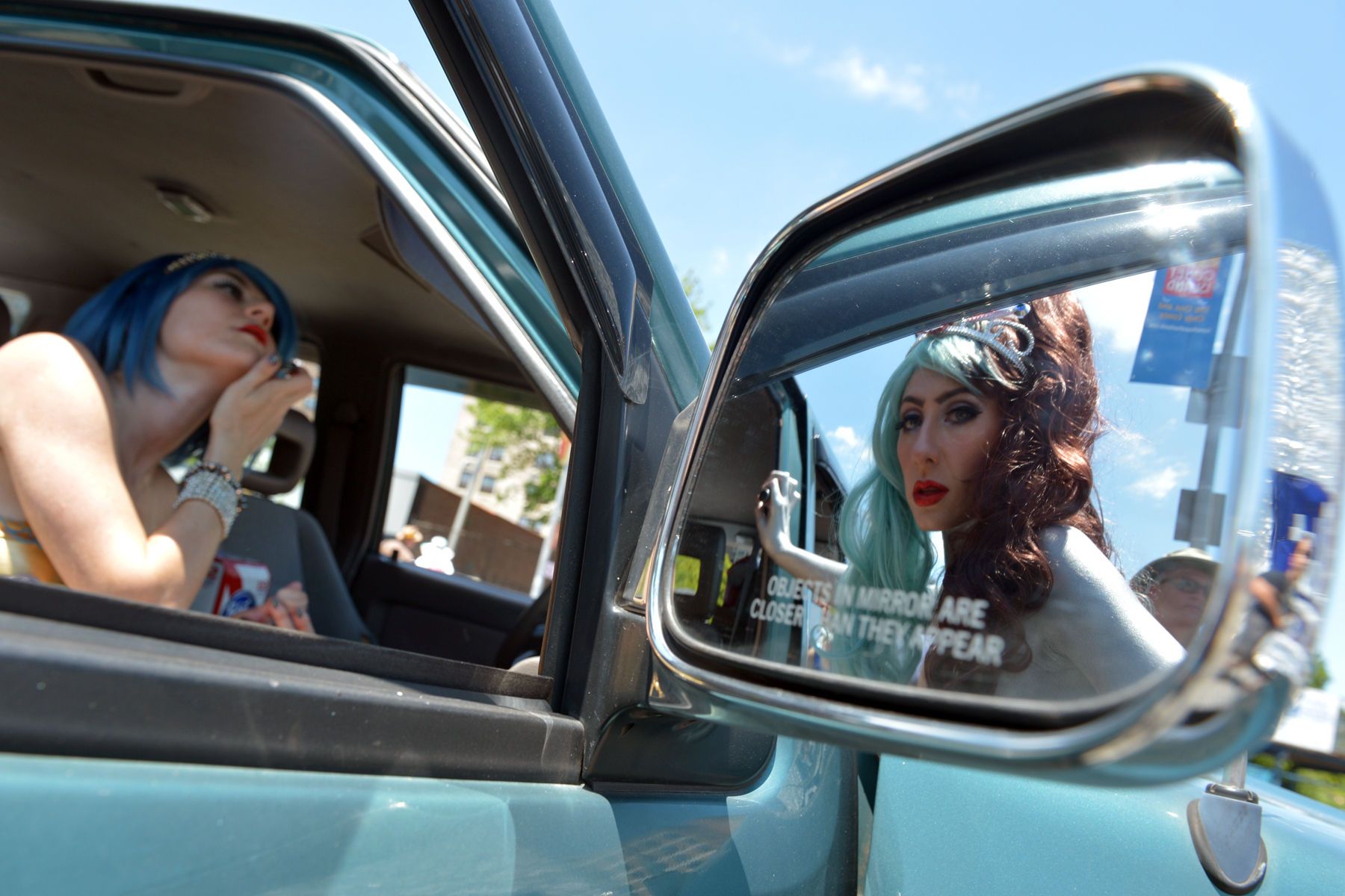 MERMAID PARADE in CONEY ISLAND, BROOKLYN NYC.
