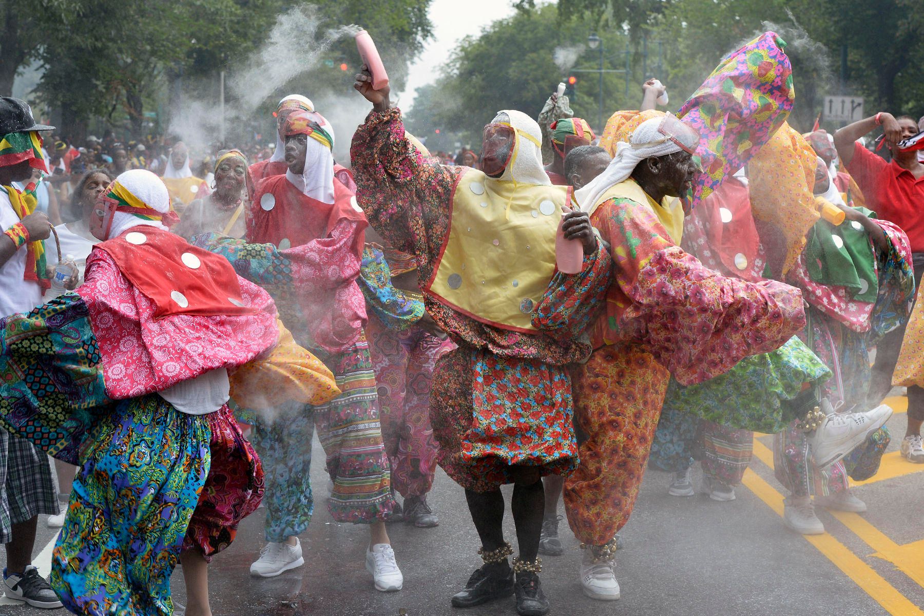 WEST INDIAN DAY PARADE IN BROOKLYN, NYC.