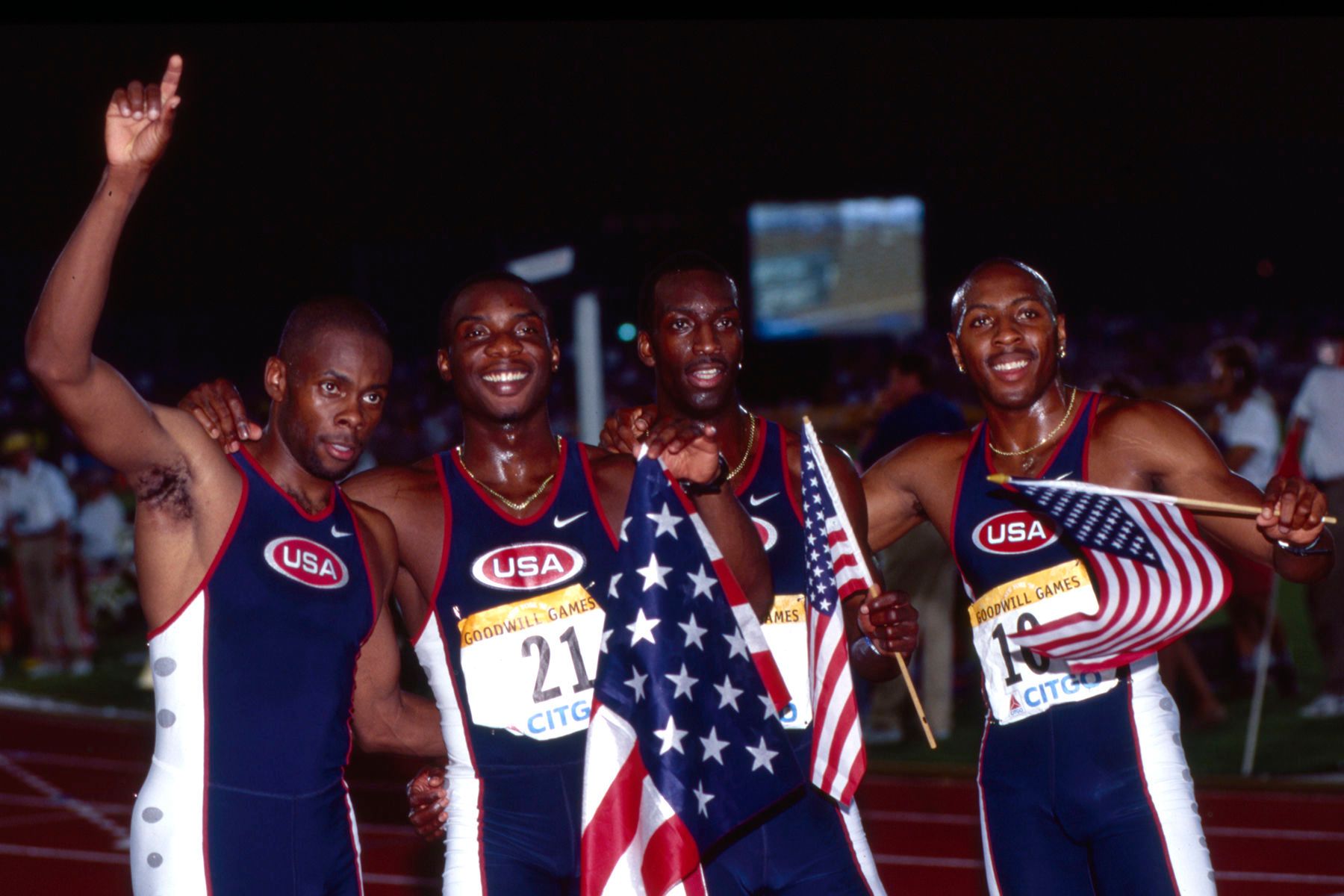 Men's 4x400 relay WORLD RECORD