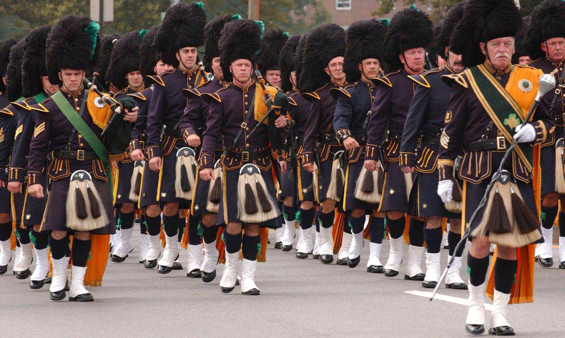 NYPD bagpipers