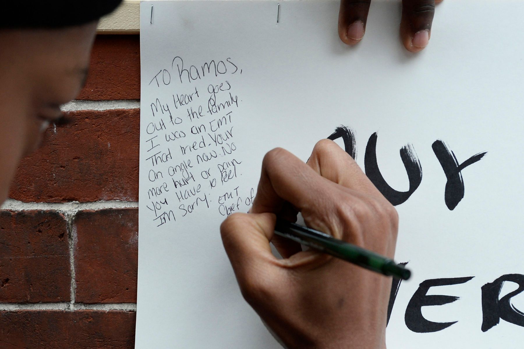 Two NYPD police officers shot and killed in Brooklyn.