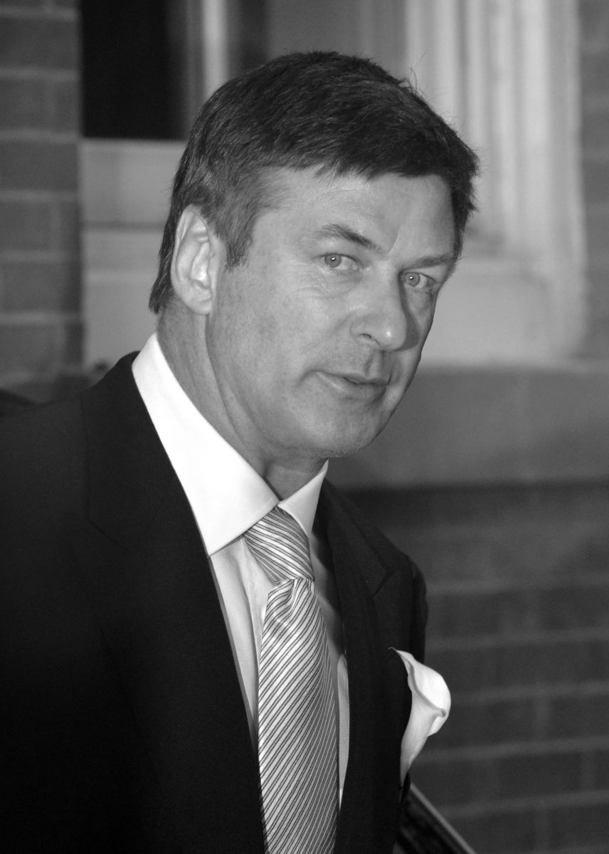actor ALEC BALDWIN on his wedding day in Manhattan
