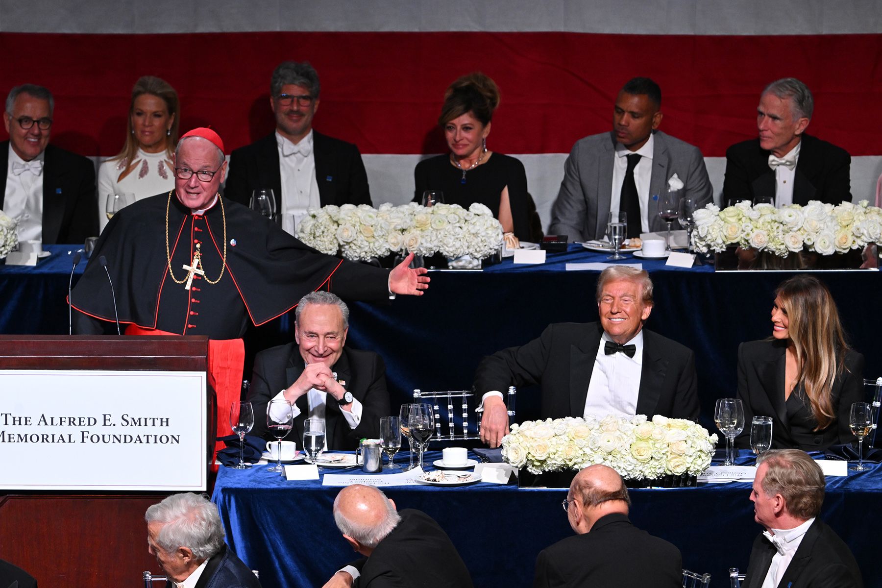 79th Annual Al Smith Dinner in NYC.