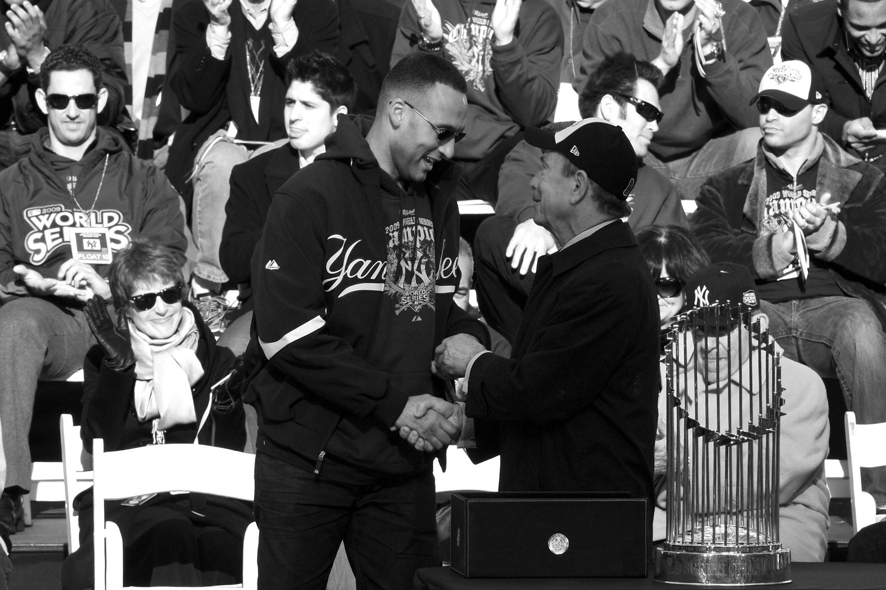 The 2009 Baseball World Champions NY YANKEES.