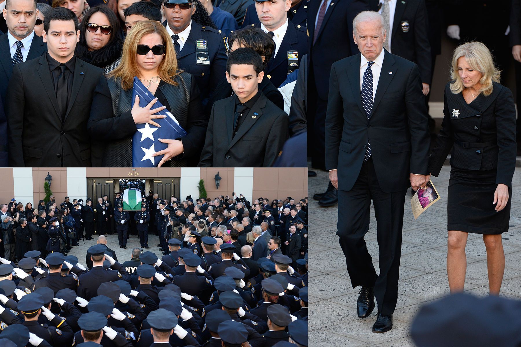 Funeral for Detective rafael RAMOS
