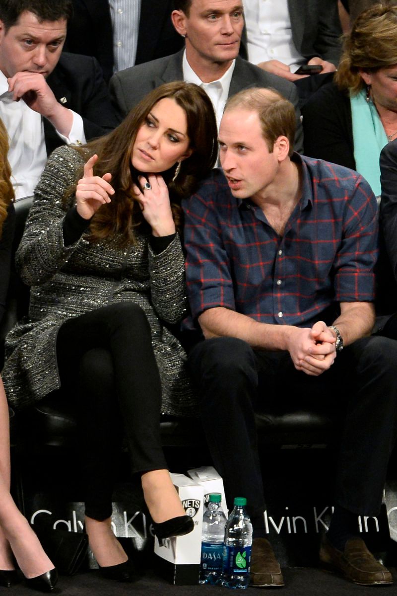 BRITAIN's Prince WILLIAM and his wife Duchess KATE MIDDLETON in BROOKLYN, NYC.