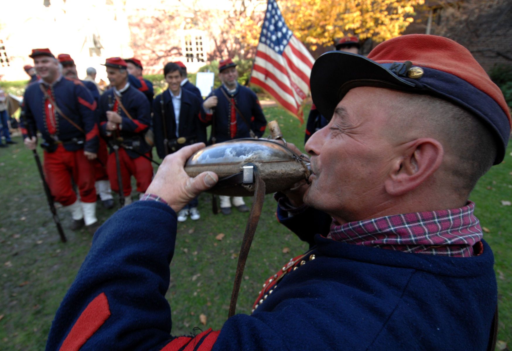 Yankee festival in Brooklyn Heights.