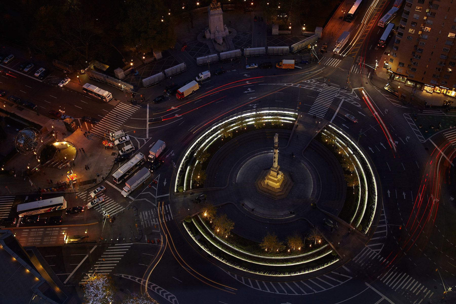 Columbus Circle from 25 Columbus Circle