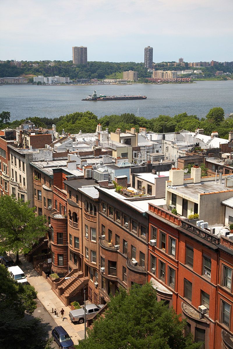 View of Hudson River from 333 West End Avenue
