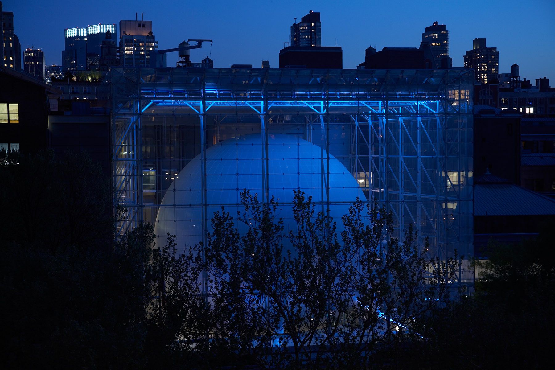 Rose Planetarium at the American Museum of Natural History
