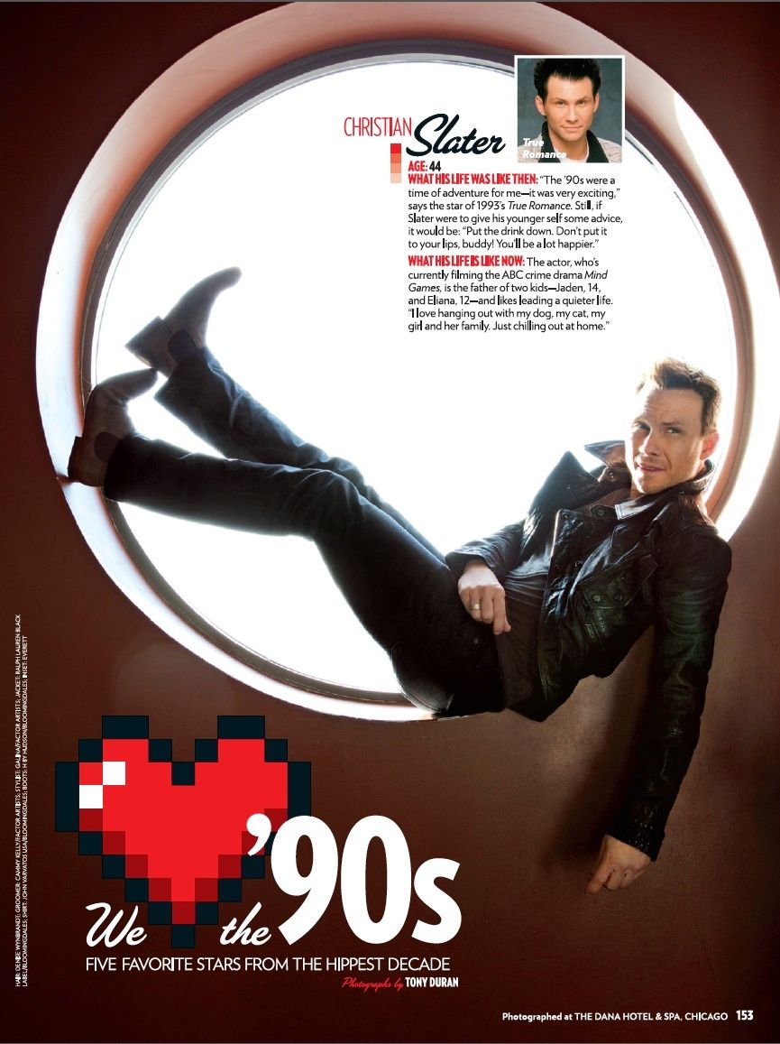 People Magazine 'Christian Slater'
