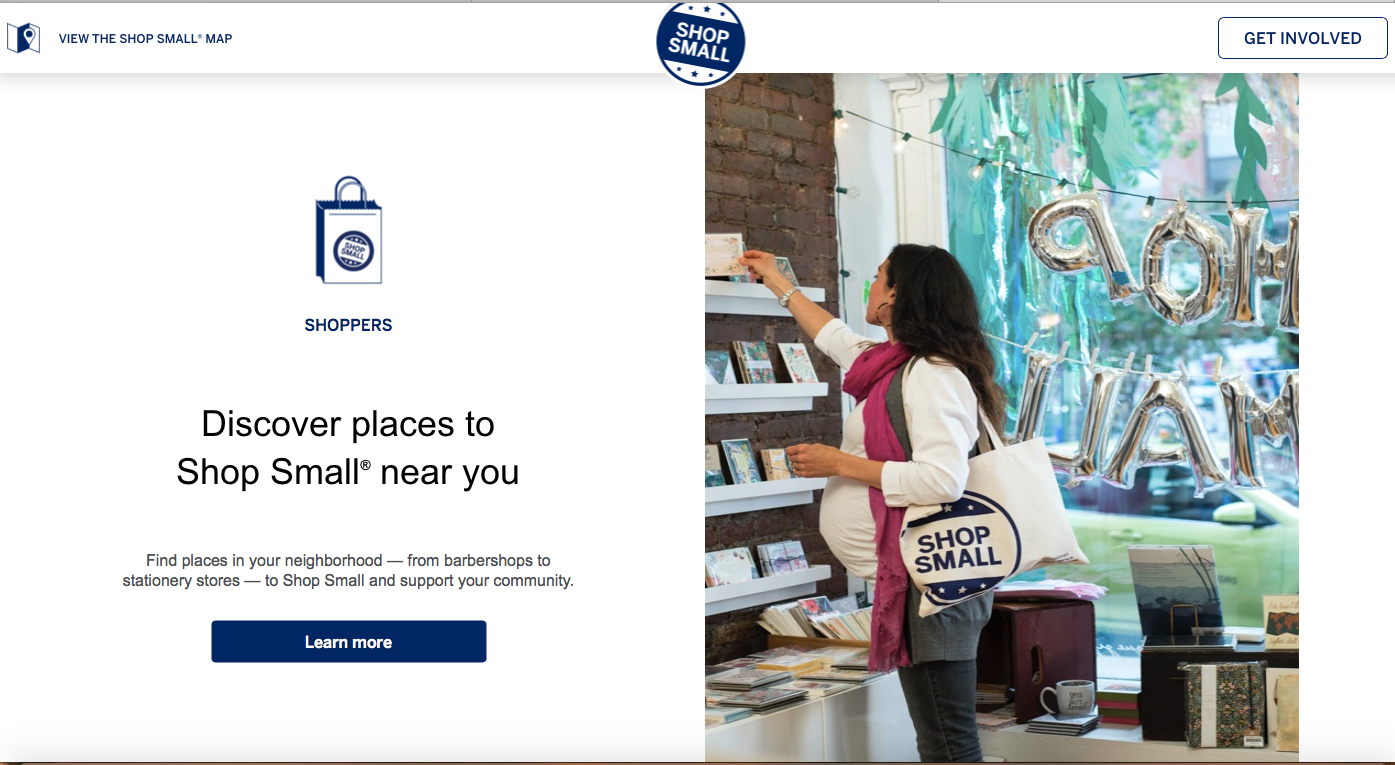 American Express " Shop Small"