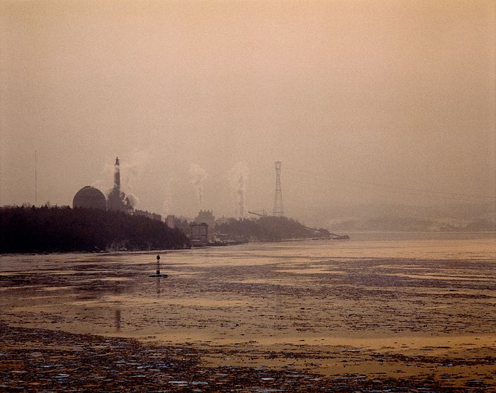 THE INDIAN POINT ATOMIC POWER PLANT, 198324" x 30" / $3,50030" x 40" / $5,000The signed, limited edition of 20, includes all of the above sizes. Print will be shipped directly to client's framer.48" x 65" edition of 2Current Price: $10,000 THE INDIAN POINT ATOMIC POWER PLANT, 1983
