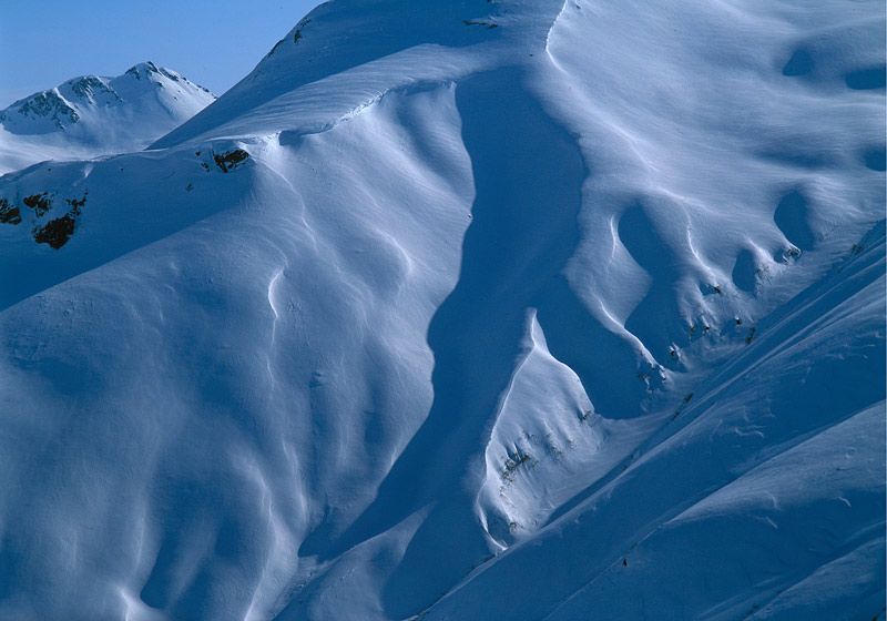 AFTERNOON SHADOWS, WOOD RIVER MTNS., 2002