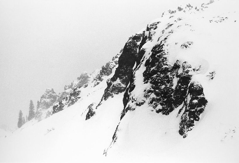 APPROACHING STORM, 1971All prints are VINTAGE silver gelatinmade prior to 1984 by my hand.5" x 8" print only availble in portfolio.WINTERS: 1970-1980 complete portfolio of 24-signed, limited edition prints boxed w/catalog: $65,000 (Only 2 complete portfolios are still available.) APPROACHING STORM, 1971