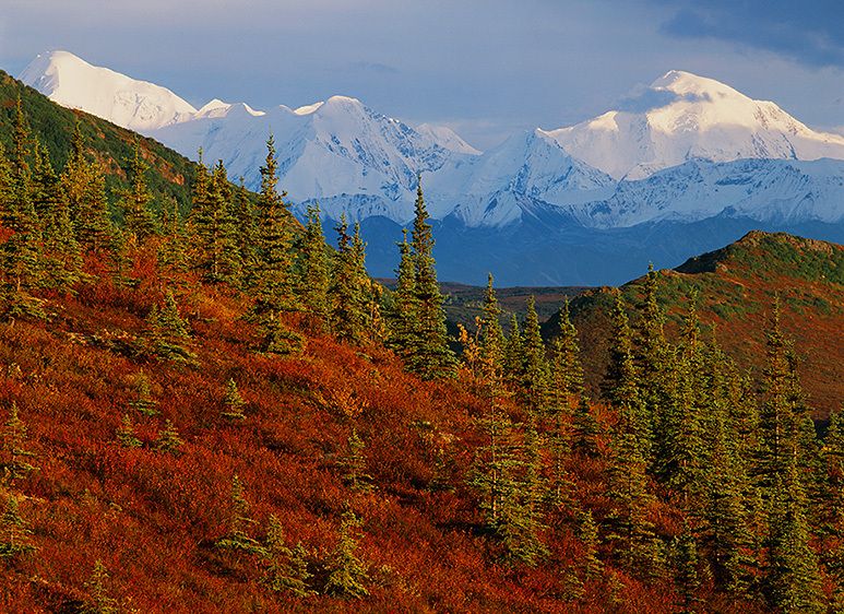 MATHER (L), WEDGE (M), AND DECEPTION (R) SUMMITS IN THE FRONT RANGE, 2006