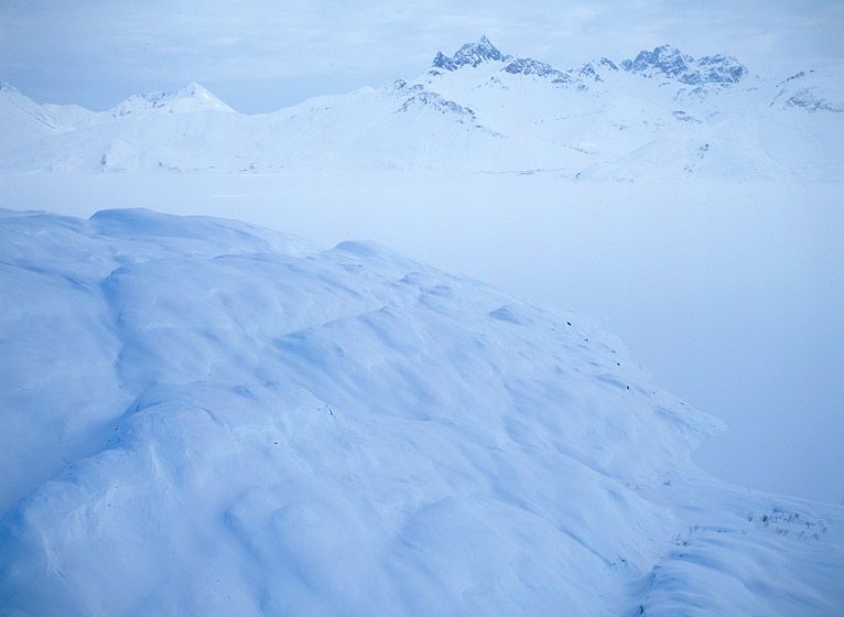 TWILIGHT and FROZEN LAKE, WOOD RIVER MTNS., 2002