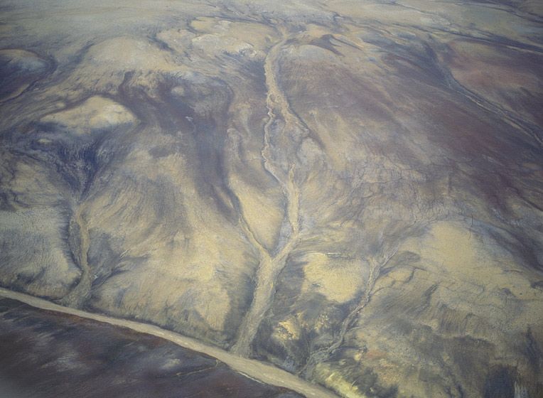 DRY RIVER VALLEYS, CORNWALLIS ISLAND, 1994