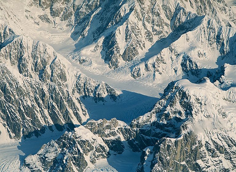 SUNRISE, EAST FACE, DENALI, 1993Photograph not currently available as print. For commercial use reproduction rights contact our studios at: peace2rth@mac.com SUNRISE, EAST FACE, DENALI, 1993