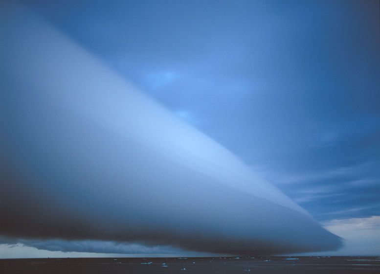 COLD FRONT OVER THE BEAUFORT SEA, 199420" x 24" / $1,50024" x 30" / $2,25030" x 40" / $3,500The signed, limited edition of 33, includes all of the above sizes. Print will be shipped directly to client's framer.48" x 65"edition of 3Current price: $7,500 COLD FRONT OVER THE BEAUFORT SEA, 1994