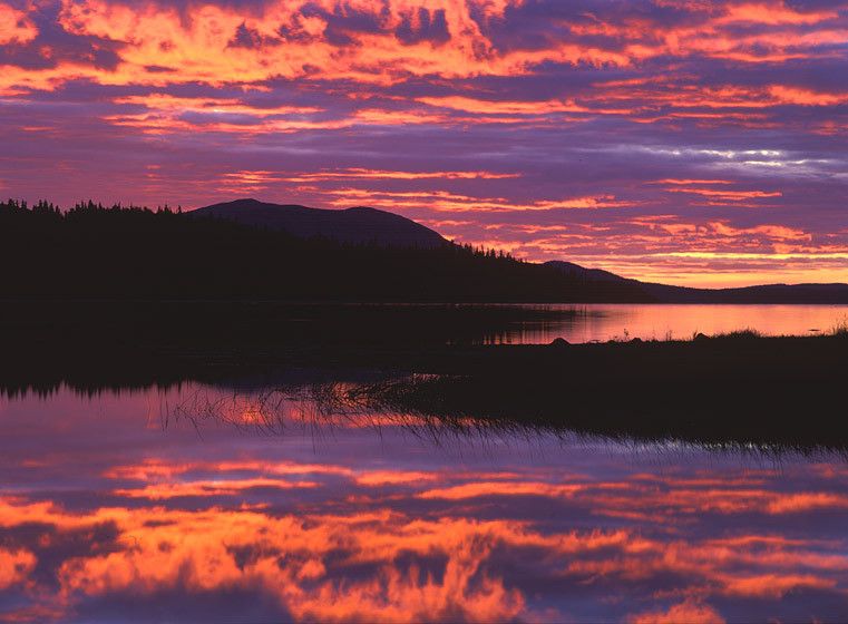SUNRISE OVER TIKCHIK, 1999