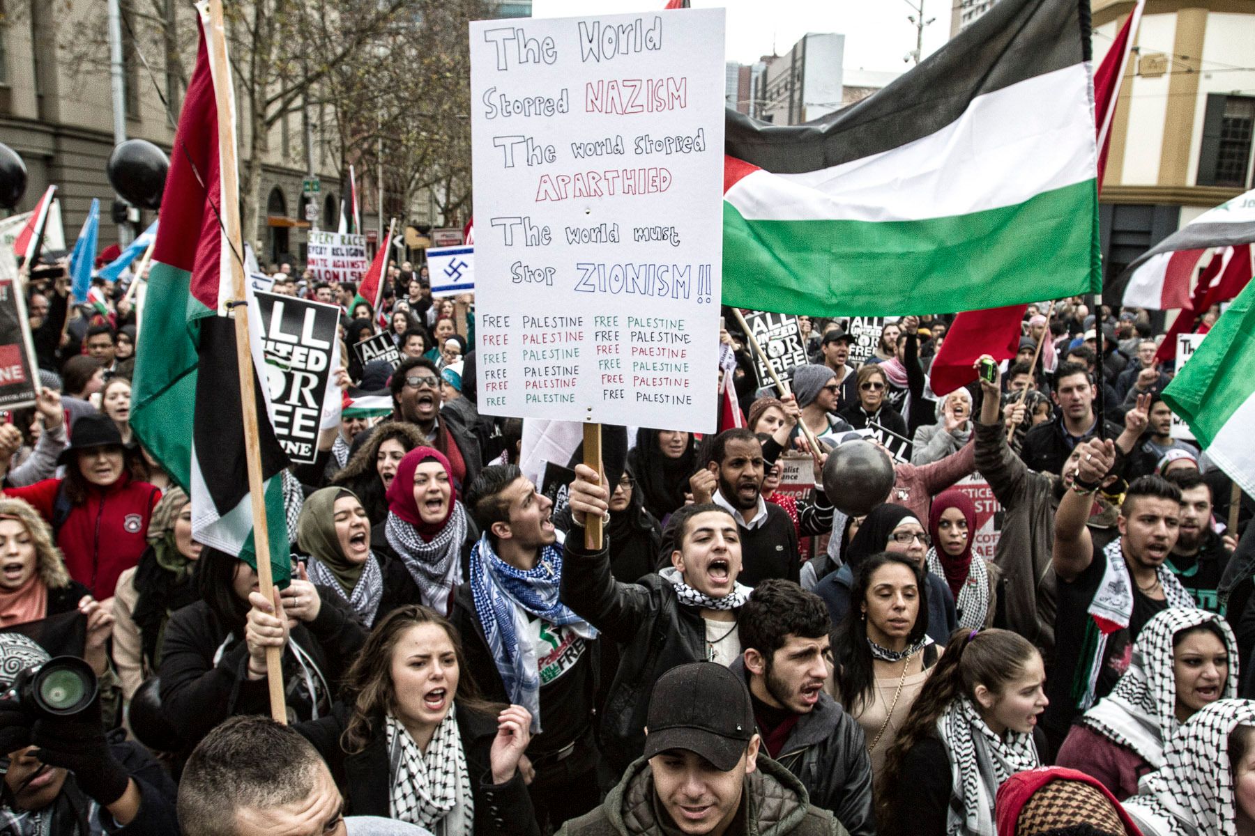 Pro Palestinian Rally-melbourne - Chilean documentary and ...