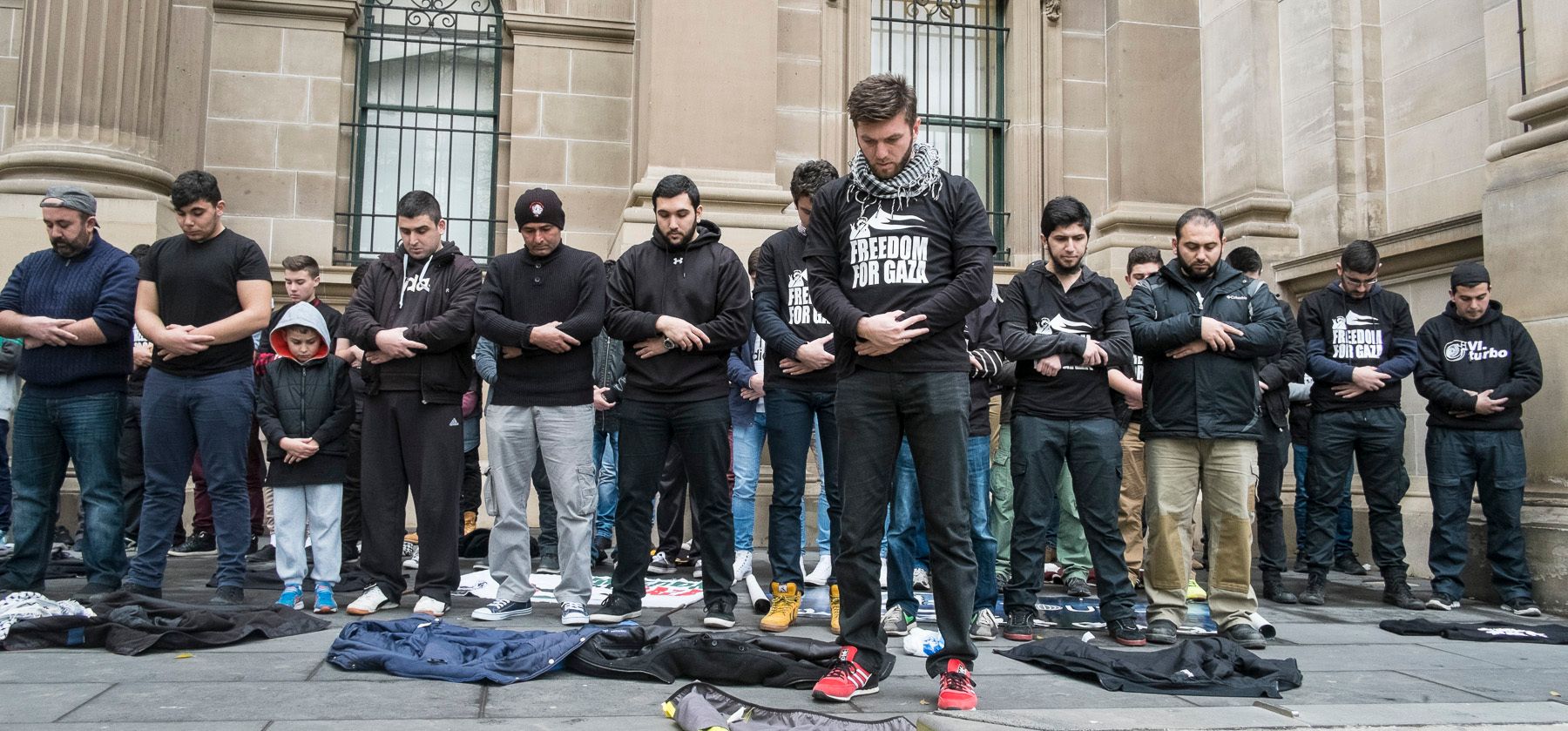 Pro Palestinian Rally in Melbourne Australia