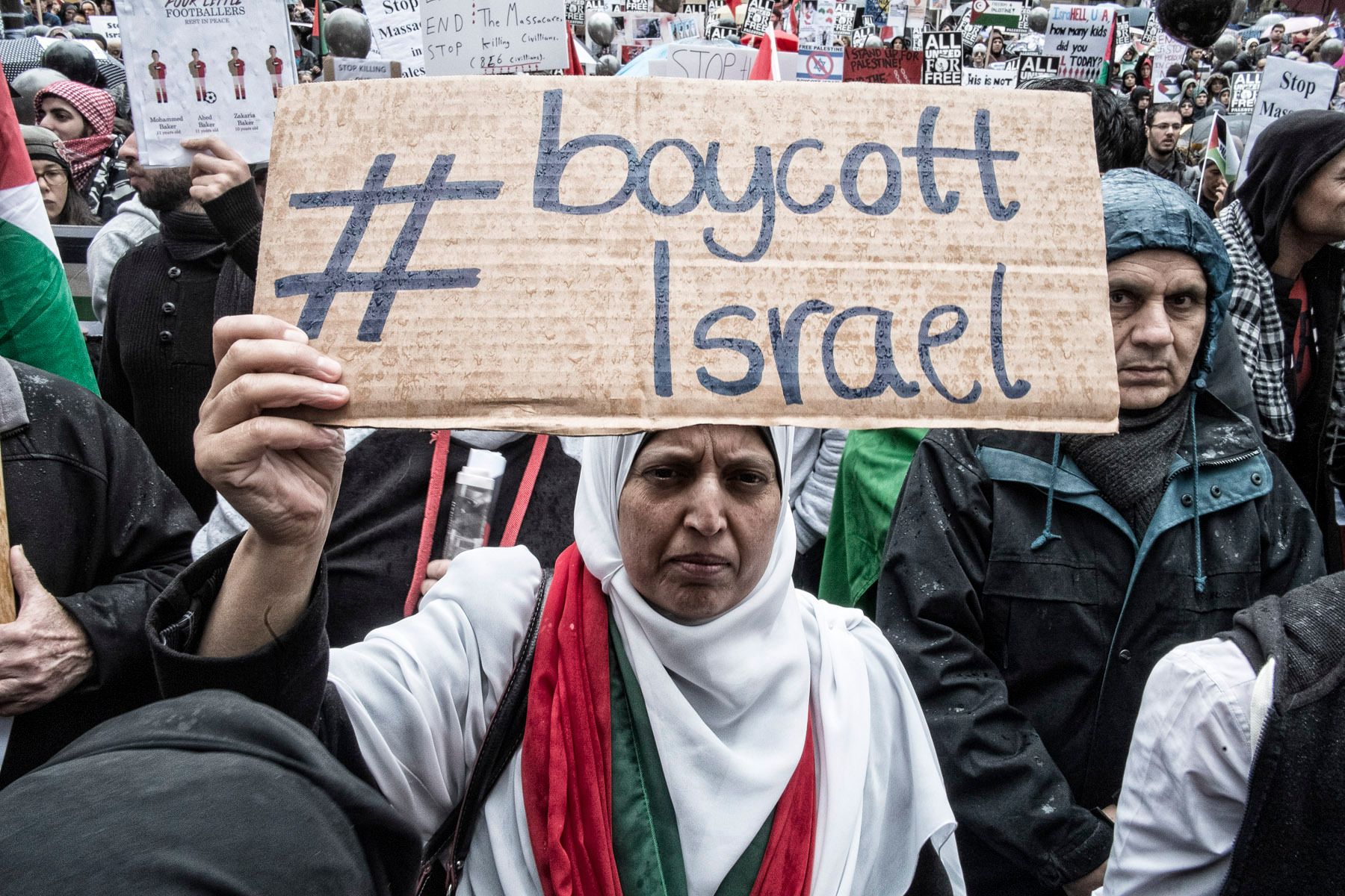 Pro Palestinian Rally in Melbourne Australia