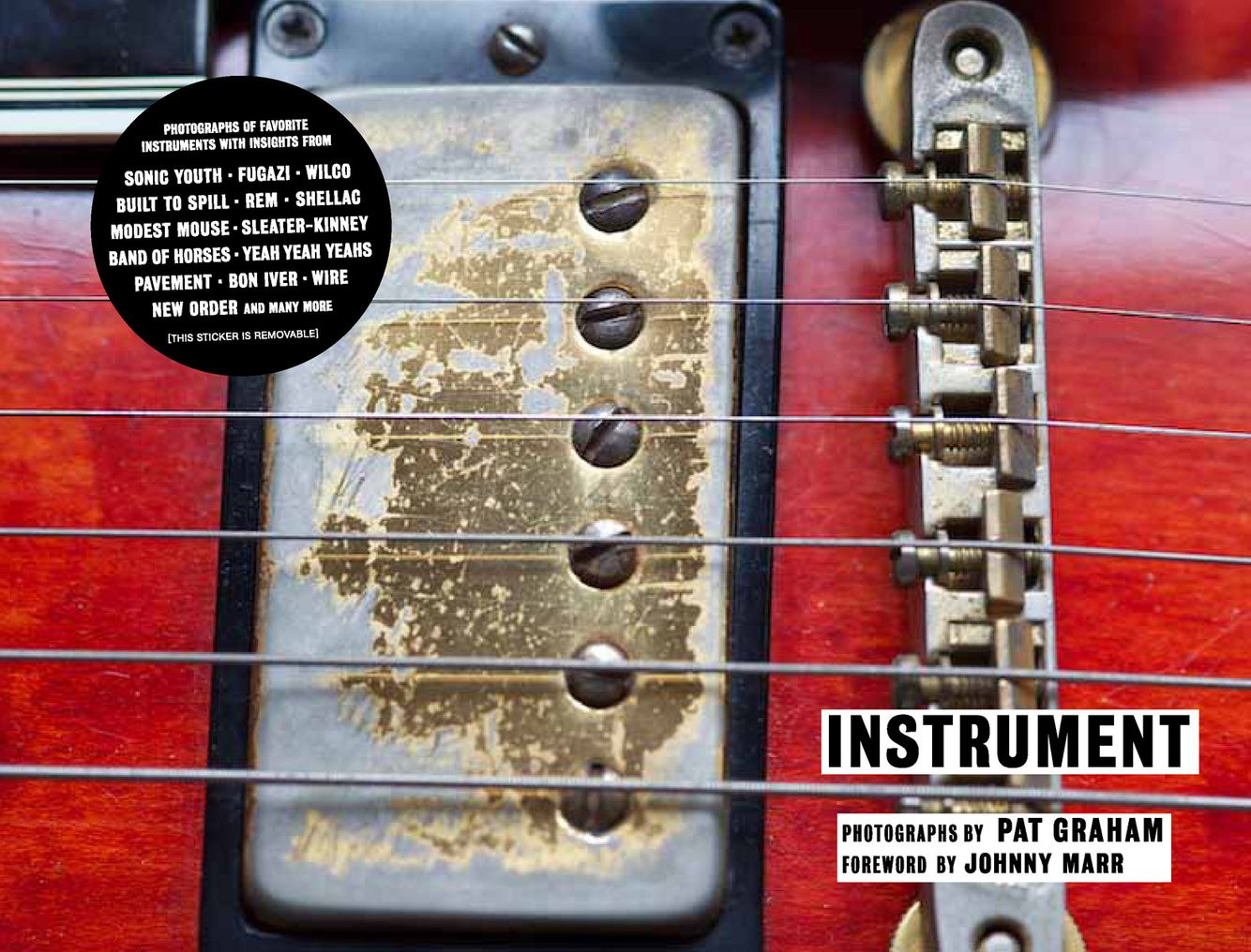 Instrument By Pat GrahamForward Johnny MarrChronicle Books 2011Instrument Blog