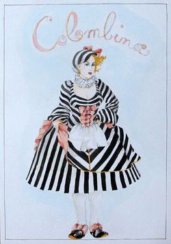 Commedia Dell'ArteColumbinaCDA2