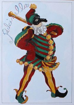 Commedia Dell'ArtePulcinellaCDA6