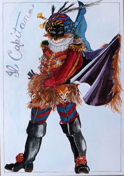Commedia Dell'ArteIl CapitanoCDA7