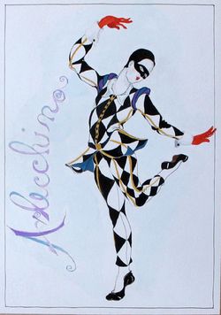 Commedia Dell'ArteArlecchinoCDA1