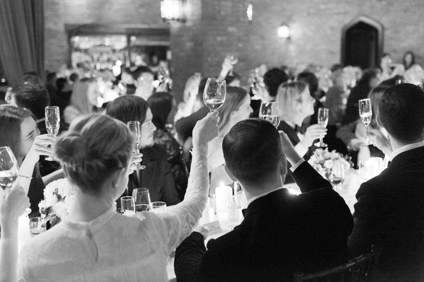 View Fine Art Portfolios Bride and groom toasting