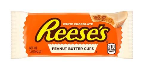 Reese's white chocolate peanut butter cups