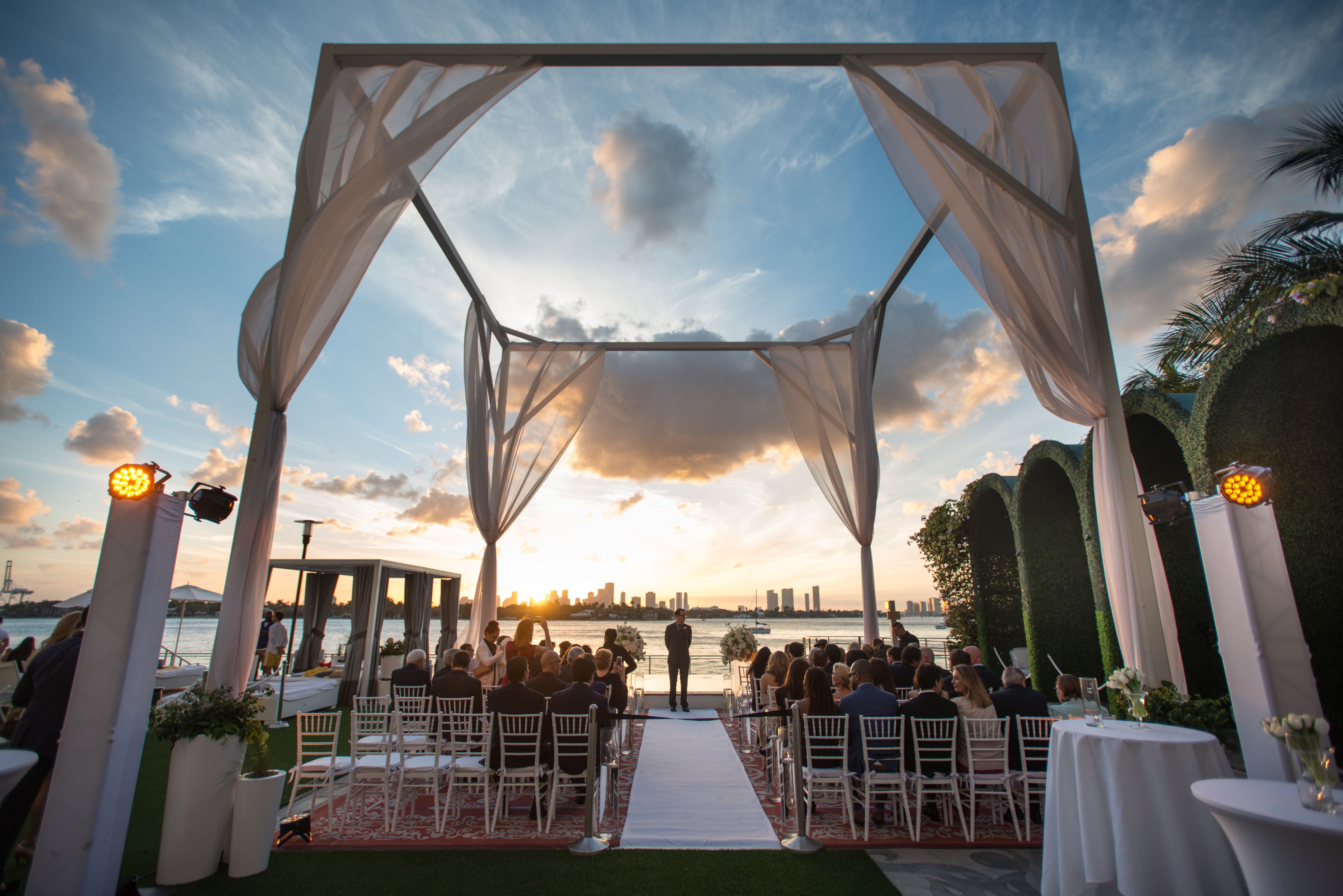 Mondrian South Beach Wedding