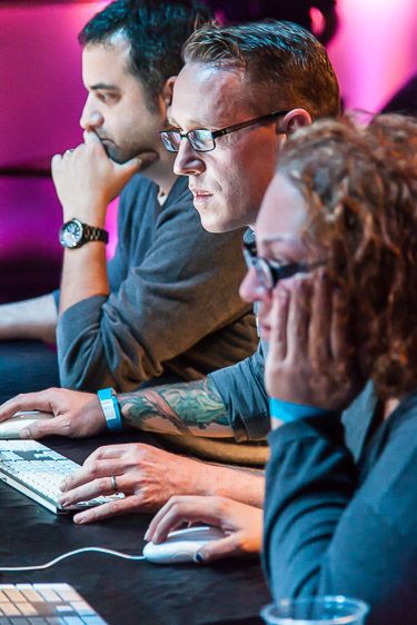 3 Designers Compeating - Pixels of Fury