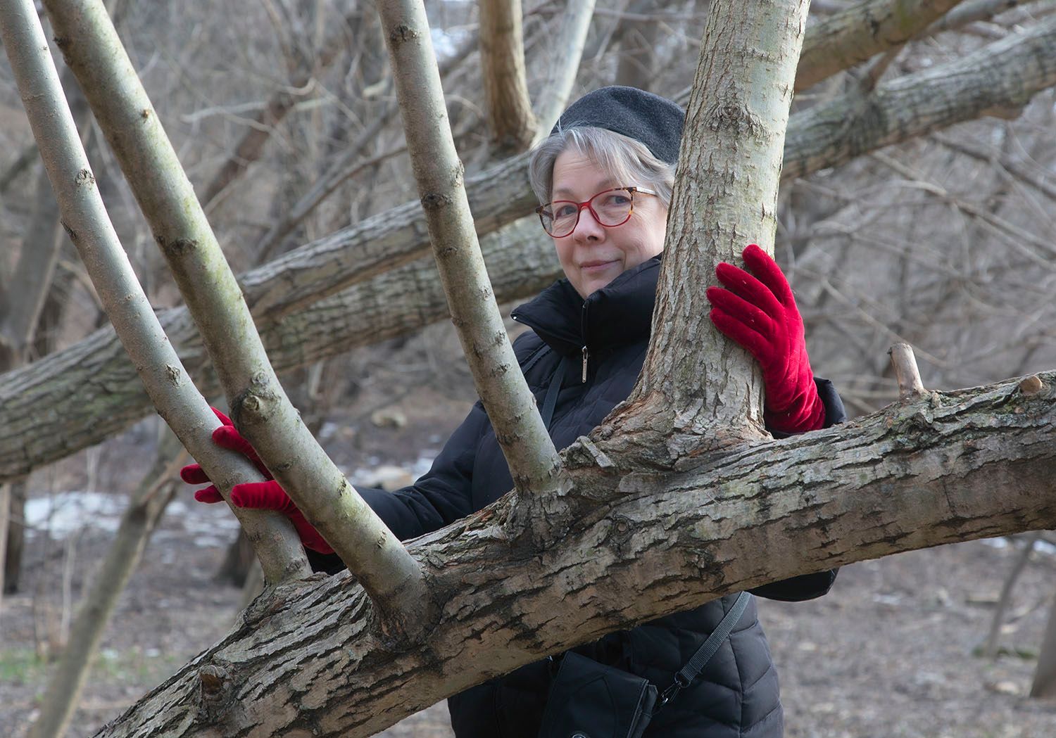 Glenda Puhek in the Milwaukee River Greenway Glenda Puhek.jpg