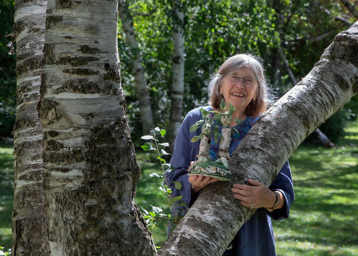 Estabrook Pk_Darlene Rzezotarski w Birch Sculpture copy.jpg