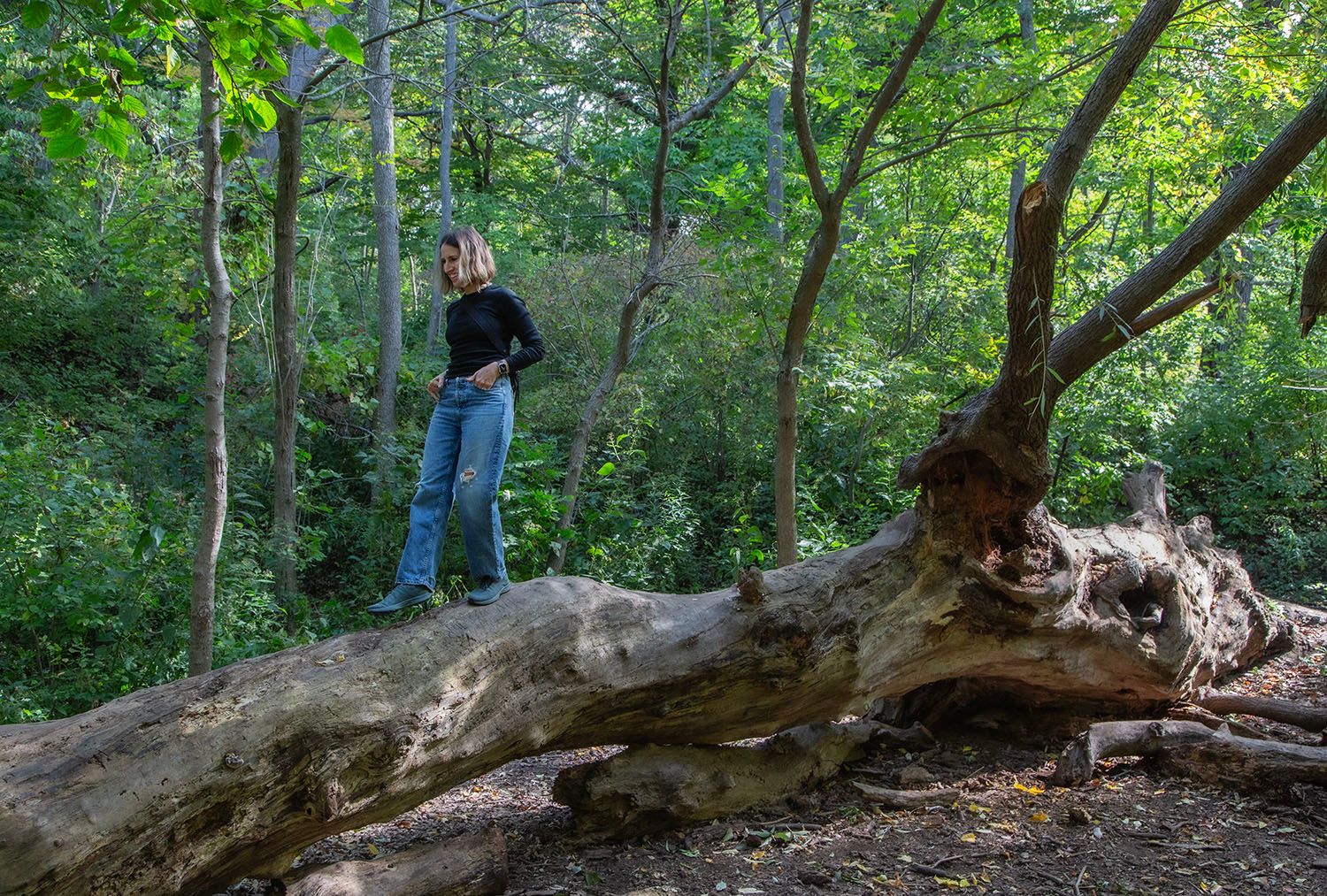 Meghan Burke McGrath at Riverside Park in the Milwaukee River Greenway Meghan Burke McGrath.jpg