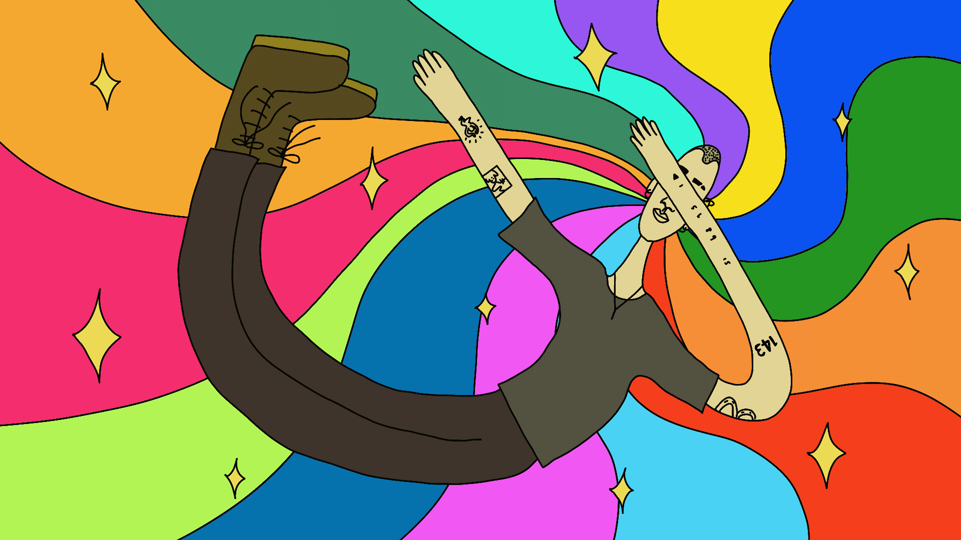 Self Portrait Illustration.gif