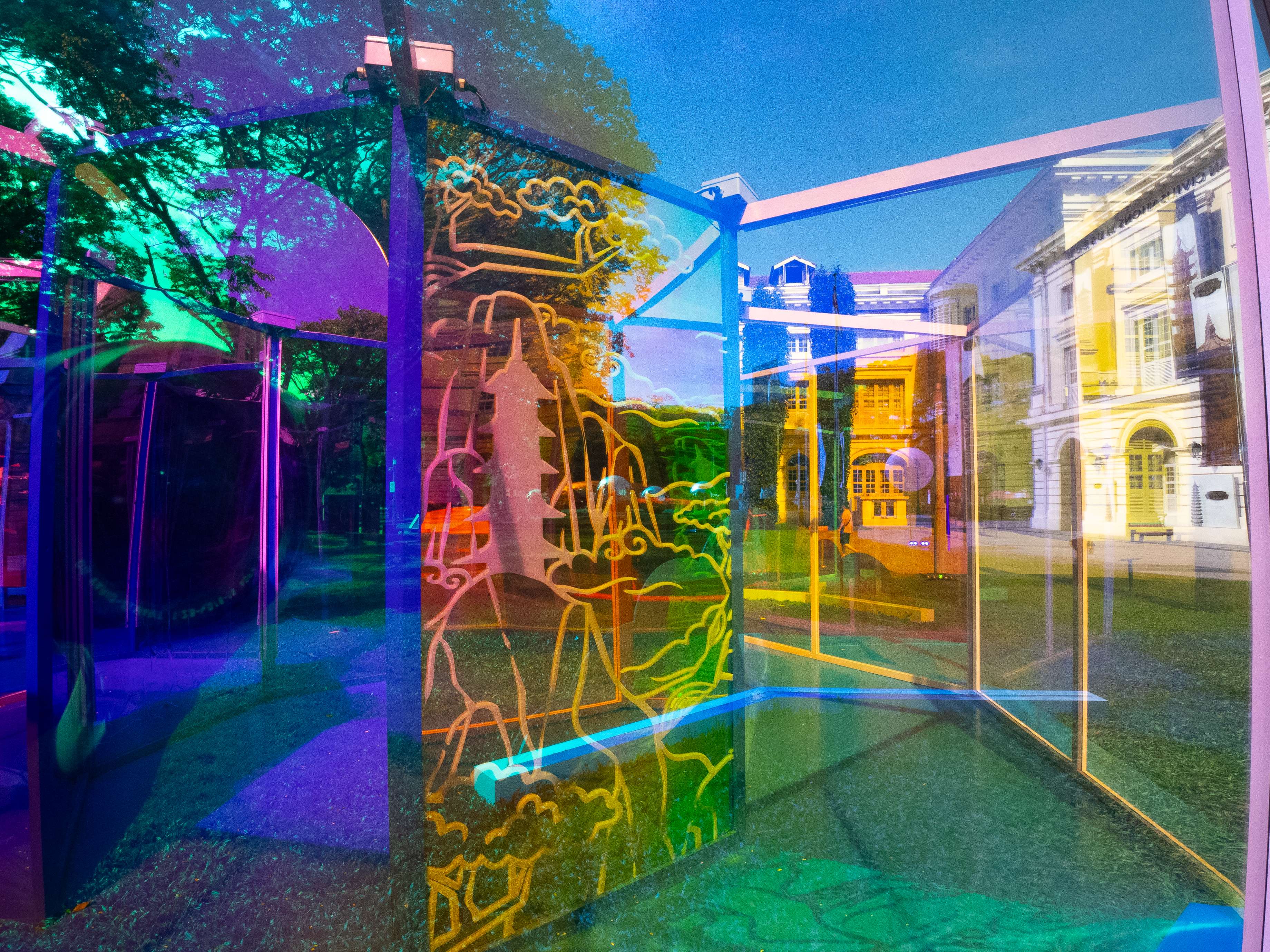 Light to Night Art Installation 2025, We'll Make Heaven a Place on Earth